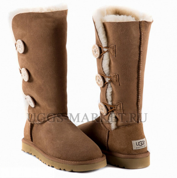 Ugg Bailey Button Triplet II Chestnut
