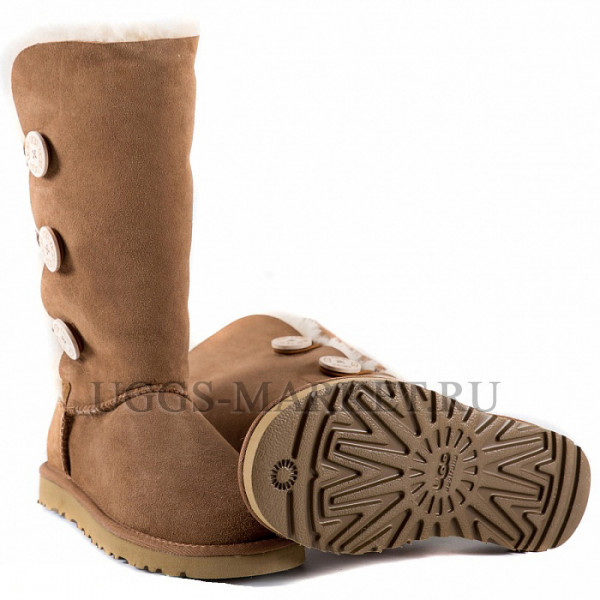 Ugg Bailey Button Triplet II Chestnut