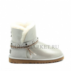 Ugg Mini Renn Glitter Silver