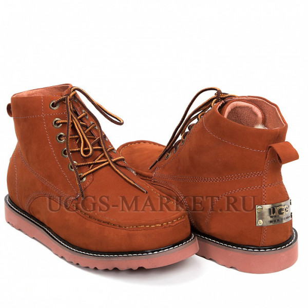 Ugg Mens Moreau Suede Orange