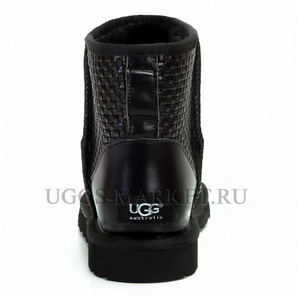 Ugg Classic Mini Wover Bottega Black