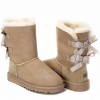 Ugg Bailey Bow Pattern Sand