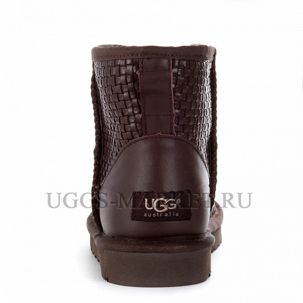 Ugg Classic Mini Wover Bottega Chocolate