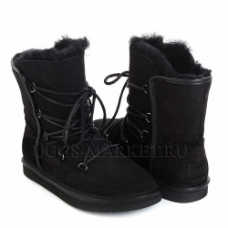 Ugg Lodge Leather Black