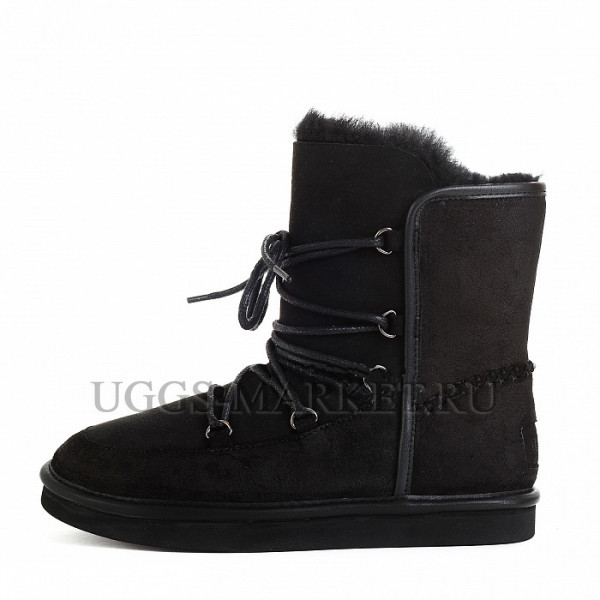 Ugg Lodge Leather Black