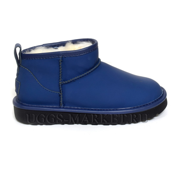 UGG Ultra Mini Leather Dark Blue