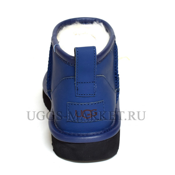 UGG Ultra Mini Leather Dark Blue