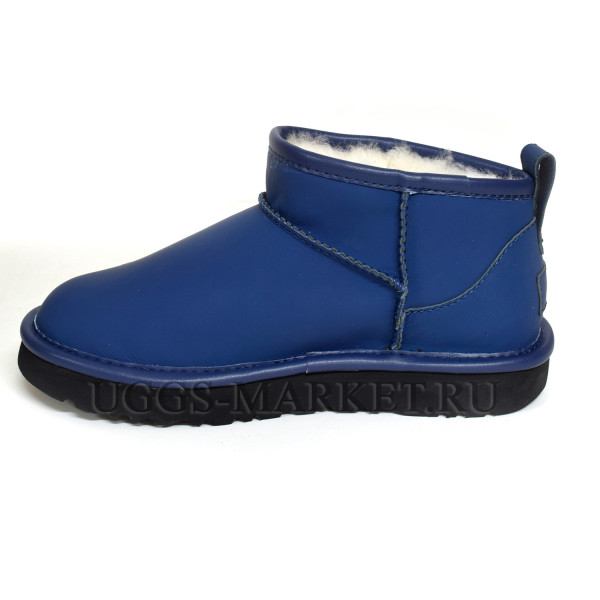 UGG Ultra Mini Leather Dark Blue