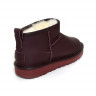 UGG Ultra Mini Leather Wine Red