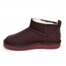UGG Ultra Mini Leather Wine Red