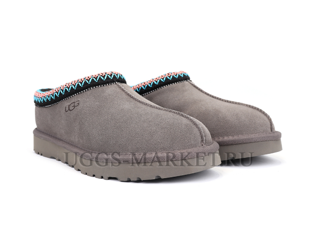 UGG Tasman Suede Slippers Grey