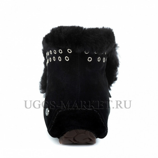 Ugg Alena Rivets Bow Black