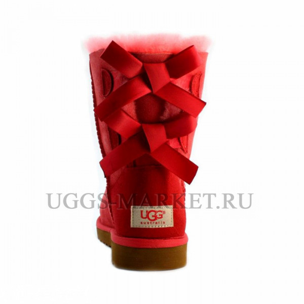 Ugg Bailey Bow Red