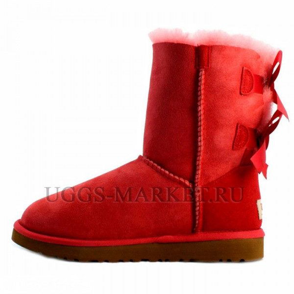 Ugg Bailey Bow Red