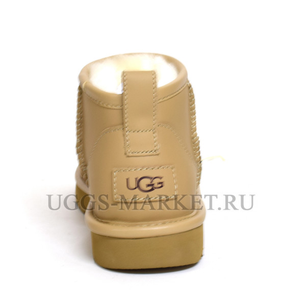 UGG Ultra Mini Leather Sand