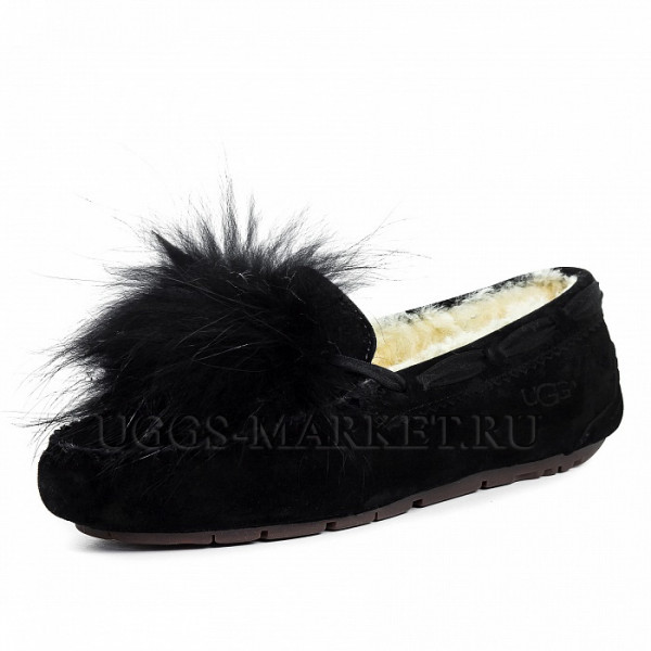 Ugg Mоccasins Dakota Pom Pom Black
