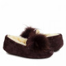 Ugg Mоccasins Dakota Pom Pom Chocolate