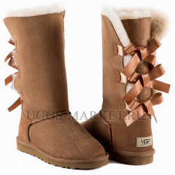 Ugg Bailey Bow Tall Chestnut