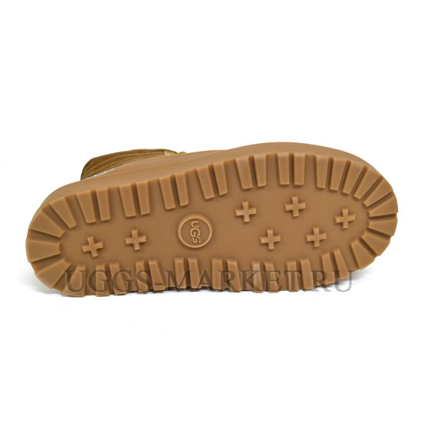 UGG Classic Mini Lace-Up Weather Chocolate