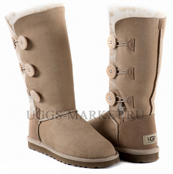 Ugg Bailey Button Triplet Sand