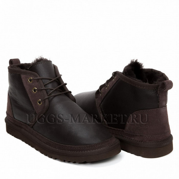 Ugg Mens Neumel Metallic Chocolate