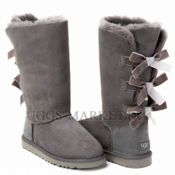 Ugg Bailey Bow Tall Grey