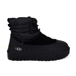 UGG Classic Mini Lace-Up Weather Black