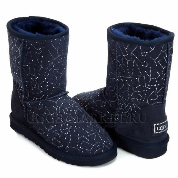 Ugg Classic Short Constellation Navy