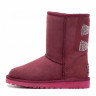 Ugg Classic Short Crystal Bow Bordo