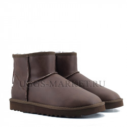 Ugg Mens Mini One Zip Metallic Chocolate