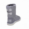 Ugg Classic Short Crystal Bow Grey