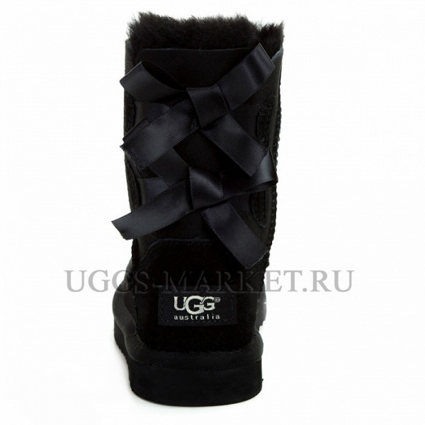 Ugg Kids Bailey Bow Black