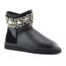 Ugg & Jimmy Choo Multicrystal Metallic Black