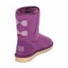 Ugg Classic Short Crystal Bow Purple