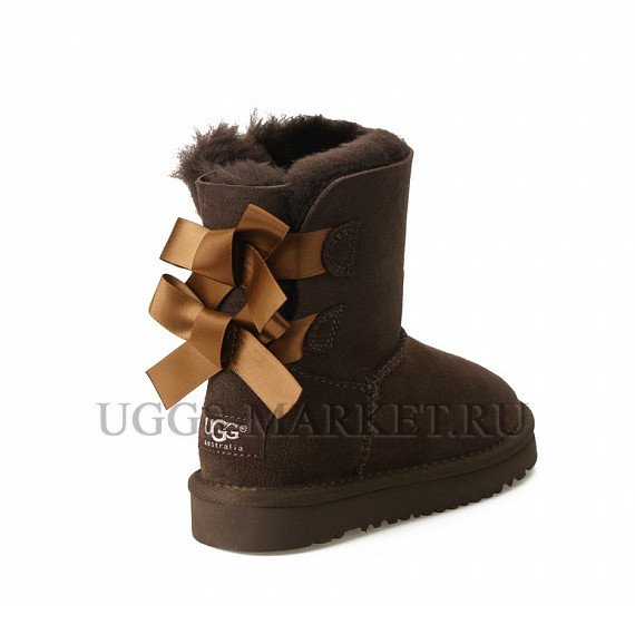 Ugg Kids Bailey Bow Chocolate