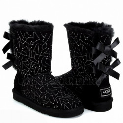 Ugg Kids Bailey Bow Constellation Black