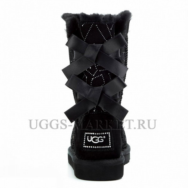 Ugg Kids Bailey Bow Constellation Black