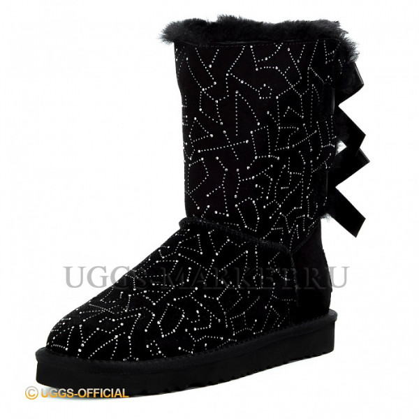 Ugg Kids Bailey Bow Constellation Black