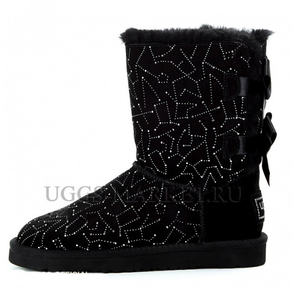 Ugg Kids Bailey Bow Constellation Black
