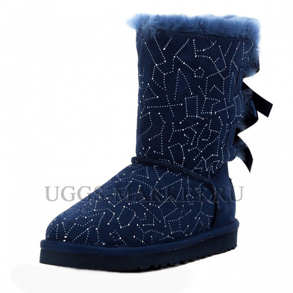 Ugg Kids Bailey Bow Constellation Navy