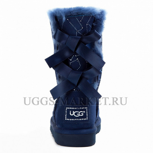 Ugg Kids Bailey Bow Constellation Navy