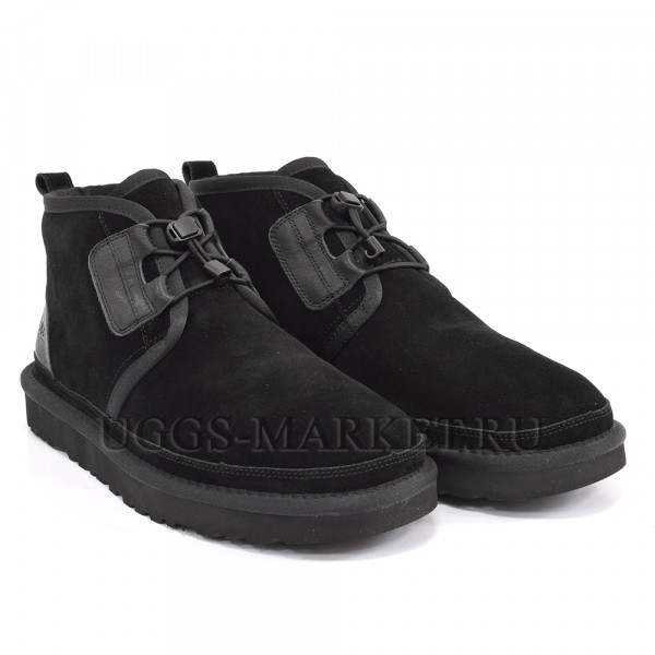 UGG Mens Neumel Ghillie Black