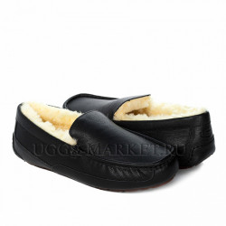 Ugg Mens Ascot Leather Black