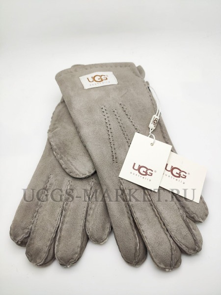 Перчатки UGG серые
