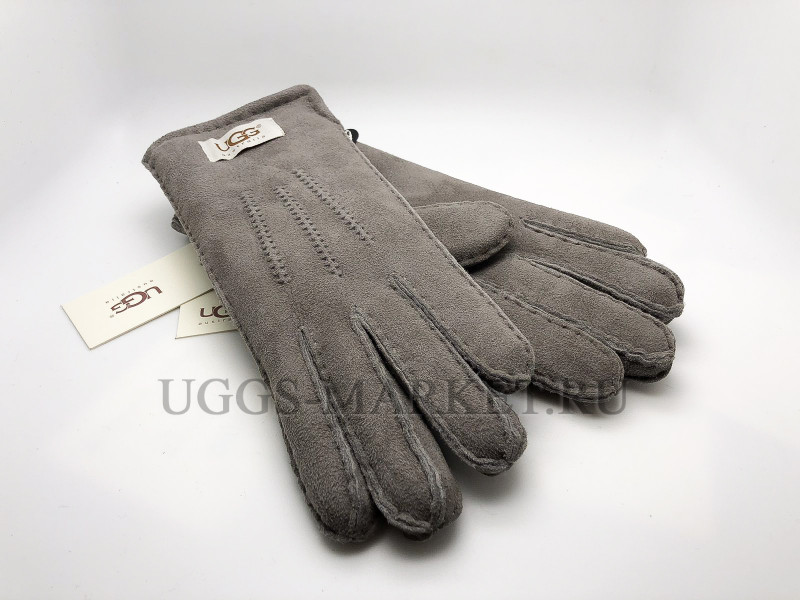 Перчатки UGG серые