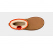 Ugg Classic Mini Zipper Tape Logo Chestnut