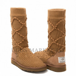 Ugg Argyle Knit Chestnut