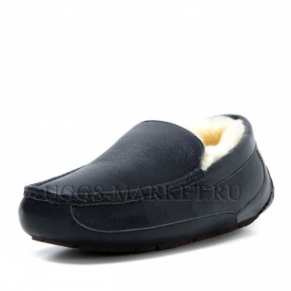 Ugg Mens Ascot Leather Navy