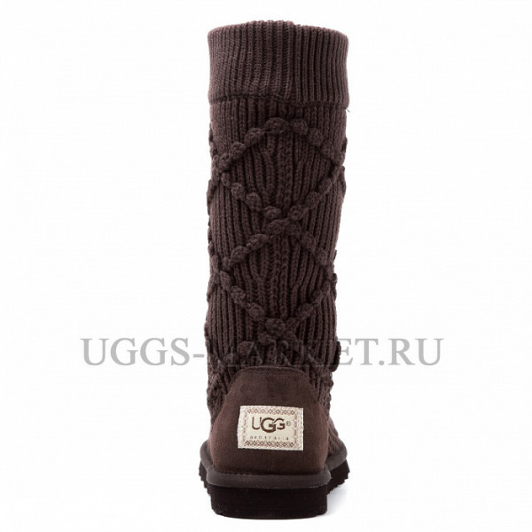 Ugg Argyle Knit Chocolate