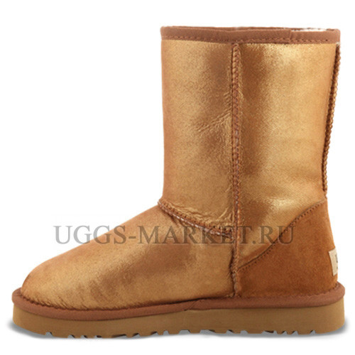 Ugg Classic Short Glitter Chestnut